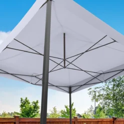 LifeGoods Partytent - 3x3 M - Easy Up - Opvouwbaar - Waterdicht - Draagtas Met Wieltjes - Donkergrijs 14 LifeGoods Partytent - 3x3 M - Easy Up - Opvouwbaar - Waterdicht - Draagtas Met Wieltjes - Donkergrijs -Tuinmeubelen 1200x1200 249