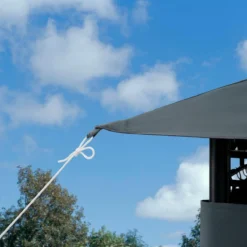 Casaria Paviljoen Topas 3x4m - UV-bescherming 50+ - Antraciet -Tuinmeubelen 1200x1200 346