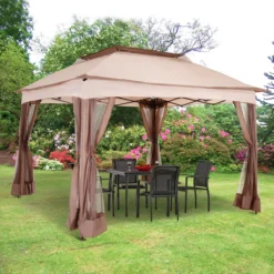 Outsunny Paviljoen Met Zijwanden Partytent Tuintent Popup 3,25 X 3,25 M Khaki 840-166 19 Outsunny Paviljoen Met Zijwanden Partytent Tuintent Popup 3,25 X 3,25 M Khaki 840-166 -Tuinmeubelen 1200x1200 379