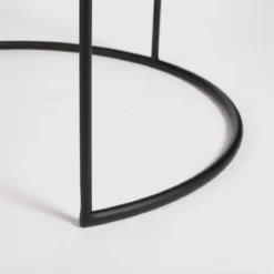 Mica Decorations Leandro Bijzettafel - Set Van 2 - H45 X Ø45 Cm - Zwart 11 Mica Decorations Leandro Bijzettafel - Set Van 2 - H45 X Ø45 Cm - Zwart -Tuinmeubelen 1200x1200 41