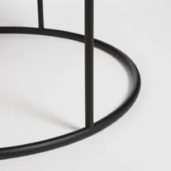 Mica Decorations Leandro Bijzettafel - Set Van 2 - H45 X Ø45 Cm - Zwart 12 Mica Decorations Leandro Bijzettafel - Set Van 2 - H45 X Ø45 Cm - Zwart -Tuinmeubelen 1200x1200 42