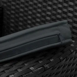 Polyrotan Balkonset - Bayamo - 3-delig - Zwart -Tuinmeubelen 1200x1200 456