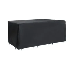 Tectake - Tuinmeubelset - 8 Persoons - Zwart -Tuinmeubelen 1200x1200 463