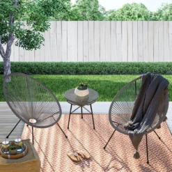 LifeGoods Acapulco Bistroset - 3-Delig - Tuinset Met Bijzettafel - Grijs 17 LifeGoods Acapulco Bistroset - 3-Delig - Tuinset Met Bijzettafel - Grijs -Tuinmeubelen 1200x1200 482