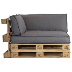 2L Home & Garden Palletkussen Metro Lounge Grijs - 120 X 80cm -Tuinmeubelen 1200x1200 501