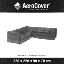 AeroCover Loungesethoes 220x220x90xH70 Cm - Antraciet 22 AeroCover Loungesethoes 220x220x90xH70 Cm - Antraciet -Tuinmeubelen 1200x1200 693