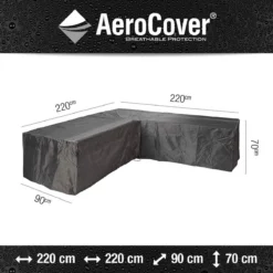AeroCover Loungesethoes 220x220x90xH70 Cm - Antraciet 36 AeroCover Loungesethoes 220x220x90xH70 Cm - Antraciet -Tuinmeubelen 1200x1200 694