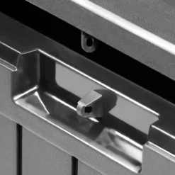 Prosperplast Opbergbox Met Deksel – Waterdicht Wielen 290 L -Antraciet -Tuinmeubelen 1200x1200 748