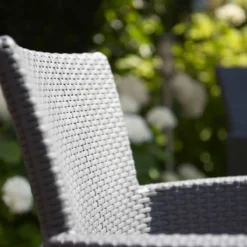 Allibert Iowa Tuinstoel - 60x62x89cm – Grafiet -Tuinmeubelen 1200x1200 784