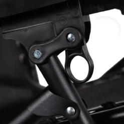 Luxe Ligstoel Met Hoofdsteun & Voetsteun - Verstelbare Rugleuning - Zonnebed Relaxstoel Voor Tuin/Terras/Strand/Balkon/Zwembad/Camping - Inklapbaar - Weerbestendig - Zwart -Tuinmeubelen 1200x1200 820