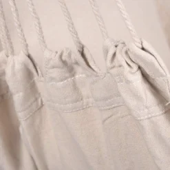 Potenza® Hangstoel – RUIM & COMFORTABEL - Binnen Of Buiten - 130x160 Cm - Belastbaar Tot 150 Kg - Incl. Bevestigingset Buiten – Creme -Tuinmeubelen 1200x1200 822