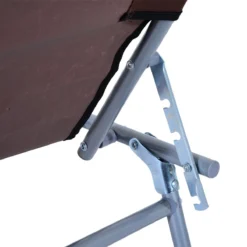 Outsunny Ligstoel Ligbank Voor Buiten Ligstoel Voor Op Het Strand Inklapbaar Met Zonnedak 3 Kleuren 84B-001 -Tuinmeubelen 1200x1200 877