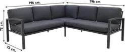 Wellington Lounge Dining Set - Carbon Black 22 Wellington Lounge Dining Set - Carbon Black -Tuinmeubelen 1200x500