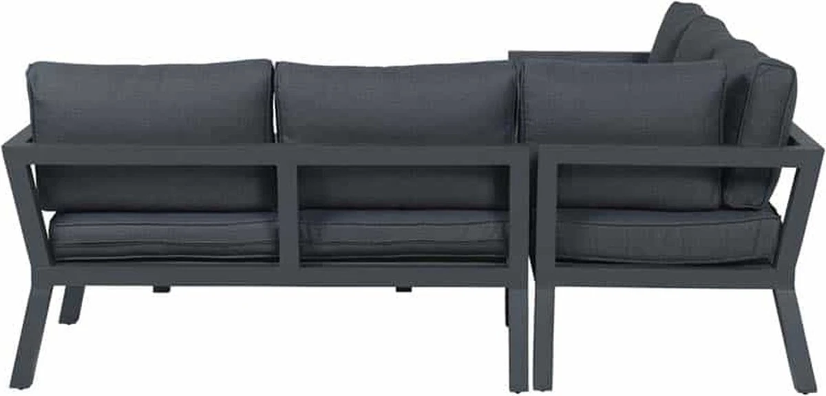 Garden Impressions Colorado Loungeset - Aluminium - Zwart 4 Garden Impressions Colorado Loungeset - Aluminium - Zwart - Afbeelding 4