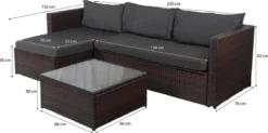 Loungebank Miko Bruin Tuin, Loungeset Buiten Wicker -Tuinmeubelen 1200x598 1