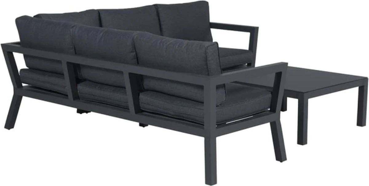 Garden Impressions Colorado Loungeset - Aluminium - Zwart 9 Garden Impressions Colorado Loungeset - Aluminium - Zwart - Afbeelding 9