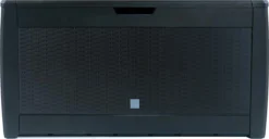 Opbergbox 310L UV-Bestendig Weerbestendig Wielen Tuinbox Rotan-look Antraciet -Tuinmeubelen 1200x621