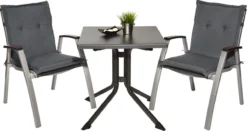 Beautissu Set Van 6x Tuinkussens Lage Rug Loft NL 100 X 50 X 6 Cm - Kussen Antraciet - Zitkussen Sierkussen Tuinstoel -Tuinmeubelen 1200x637 2