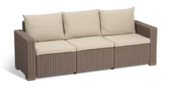 Allibert California Loungeset - 5 Personen - Cappuccino -Tuinmeubelen 1200x642 2