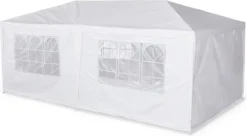 MaxxGarden Partytent - Paviljoen - 3x6m - Incl. Zijwanden - Waterdicht - Wit -Tuinmeubelen 1200x661