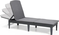 Allibert Jaipur Ligbed - 58x187,5x29 Cm - Grafiet -Tuinmeubelen 1200x709 1