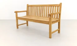 Teak Houten Tuinbank Bison - 150 Cm. -Tuinmeubelen 1200x718 3