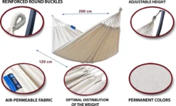 Hangmat Met Standaard – 1 Persoons – EXTRA STABIEL Frame Tot 120 Kg - Indela -Tuinmeubelen 1200x724 2