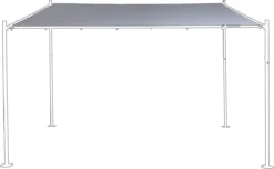 SORARA® Reservedoek Voor Halve Milano - Grijs - 285 X 400 Cm.