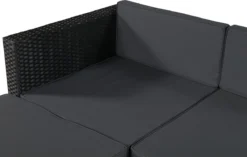 Polyrotan Loungeset Punta Cana L - Zwart 29 Polyrotan Loungeset Punta Cana L - Zwart -Tuinmeubelen 1200x763