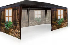 Casaria Apres-Ski Hut Party Tent - 18m² - 3x6m Met 6 Zijpanelen -Tuinmeubelen 1200x778 2