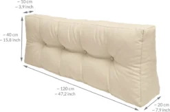 Beautissu Elements – Palletkussen 120x40cm - Rugkussen Natuur In Matraskussen Kwaliteit 10 Beautissu Elements – Palletkussen 120x40cm - Rugkussen Natuur In Matraskussen Kwaliteit -Tuinmeubelen 1200x790