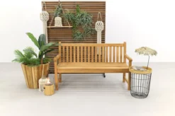 Teak Houten Tuinbank Bison - 150 Cm. -Tuinmeubelen 1200x795 3