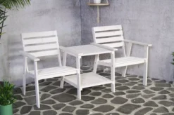 Tuinbank - Romeo Tete A Tete - Wit - 170cm 10 Tuinbank - Romeo Tete A Tete - Wit - 170cm -Tuinmeubelen 1200x799 34