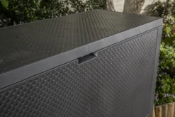 Keter Emily Opbergbox - 118x45x57 Cm - 270L - Grafiet -Tuinmeubelen 1200x800 118