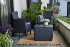 Allibert Iowa Tuinstoel - 60x62x89cm – Grafiet -Tuinmeubelen 1200x800 148