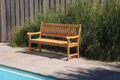 Merkloos TIERRA | Tuinbank Van Teak Comfort Plus + | 150 Cm - 3-Persoons / 3-Zits | Naturel / Original | BONANY Luxe | Geschuurd & Olie Op Waterbasis | Klassiek & Traditioneel | Stevig | Tuinzetel | Bank Voor Tuin -Tuinmeubelen 1200x800 263