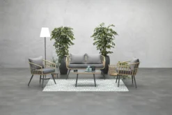 Garden Impressions Franklin Loungeset 4-delig - Wicker - Carbon Black/mystic Grey -Tuinmeubelen 1200x800 287