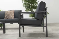 Garden Impressions Durban Loungeset - 4-delig - Zwart -Tuinmeubelen 1200x800 306