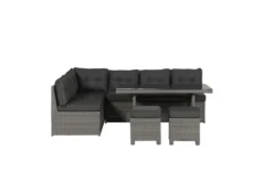 Garden Impressions Lapa Lounge Dining Set 5-delig - Wicker - Grijs -Tuinmeubelen 1200x800 311