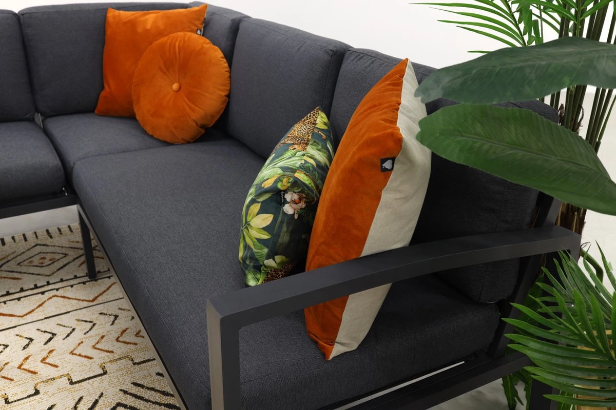 Wellington Lounge Dining Set - Carbon Black 10 Wellington Lounge Dining Set - Carbon Black - Afbeelding 10