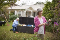 Keter Brightwood Opbergbox - 455L - 145x69,7x60,3 Cm - Grafiet -Tuinmeubelen 1200x800 33