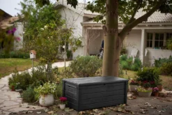 Keter Brightwood Opbergbox - 455L - 145x69,7x60,3 Cm - Grafiet -Tuinmeubelen 1200x800 34