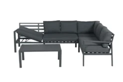 Garden Impressions Lexinton Loungeset - Verstelbaar - Aluminium - Zwart -Tuinmeubelen 1200x800 348