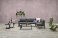 Garden Impressions Lexinton Loungeset - Verstelbaar - Aluminium - Zwart -Tuinmeubelen 1200x800 350