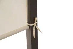 MaxxGarden Pergola - Partytent - Tuinpaviljoen Met één Gesloten Zijkant - 3x3x2,3 M - Cream -Tuinmeubelen 1200x800 56