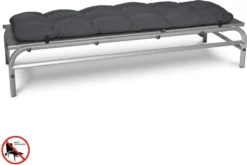 Beautissu Flair RL – Ligbedkussen Tuinkussen Ligstoel – Zonnebed Kussen Voor Tuin Meubelen 190x60x8 Cm Antraciet -Tuinmeubelen 1200x801 3