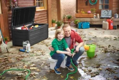 Keter Brightwood Opbergbox - 455L - 145x69,7x60,3 Cm - Grafiet -Tuinmeubelen 1200x801 5