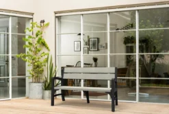 Keter Montero Tuinbank - 3-personen - 150x62,5x89cm – Grafiet -Tuinmeubelen 1200x805 7