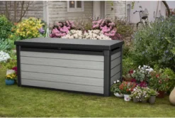 Keter Denali Opbergbox - 570L - 151,7x72,5x70cm - Grijs -Tuinmeubelen 1200x808 2