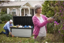 Keter Denali Opbergbox - 570L - 151,7x72,5x70cm - Grijs -Tuinmeubelen 1200x812